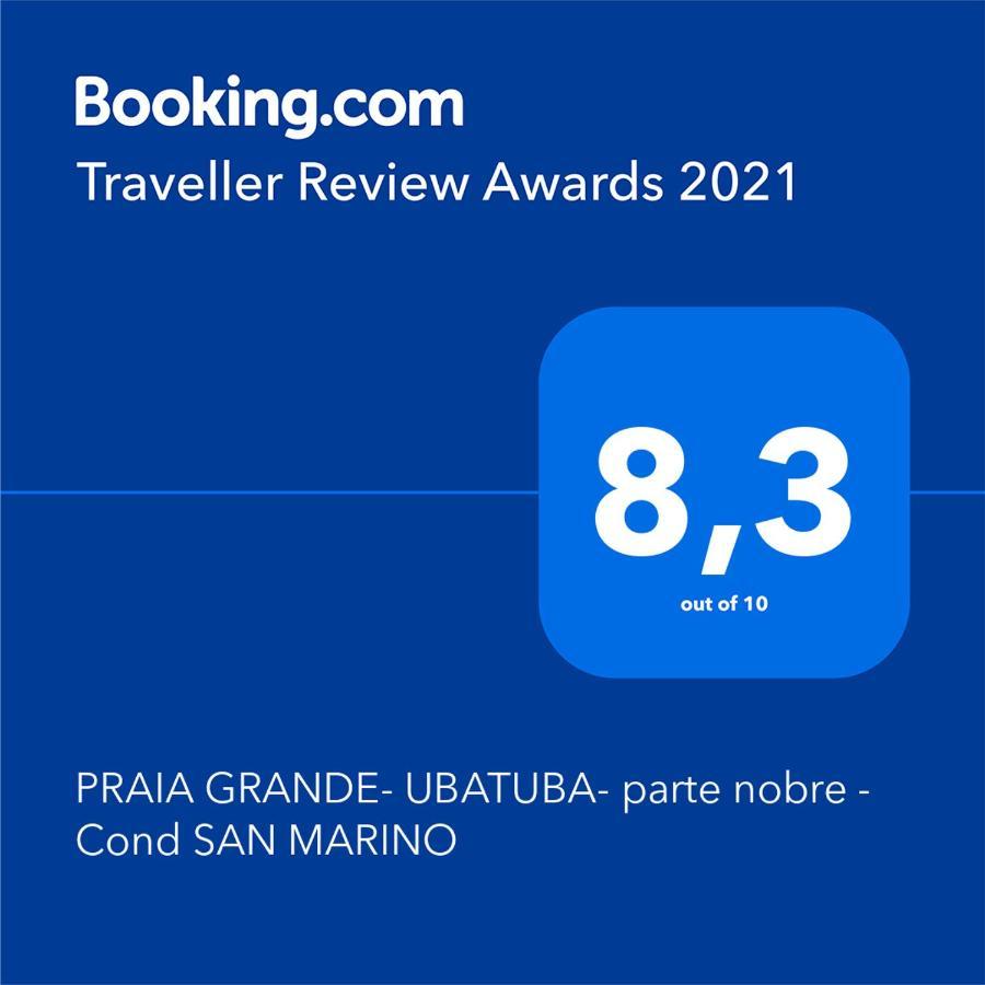 PRAIA GRANDE- UBATUBA- parte nobre - Cond SAN MARINO Exterior foto